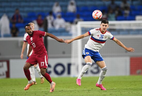 Qatar Soccer Friendly Qatar - Russia