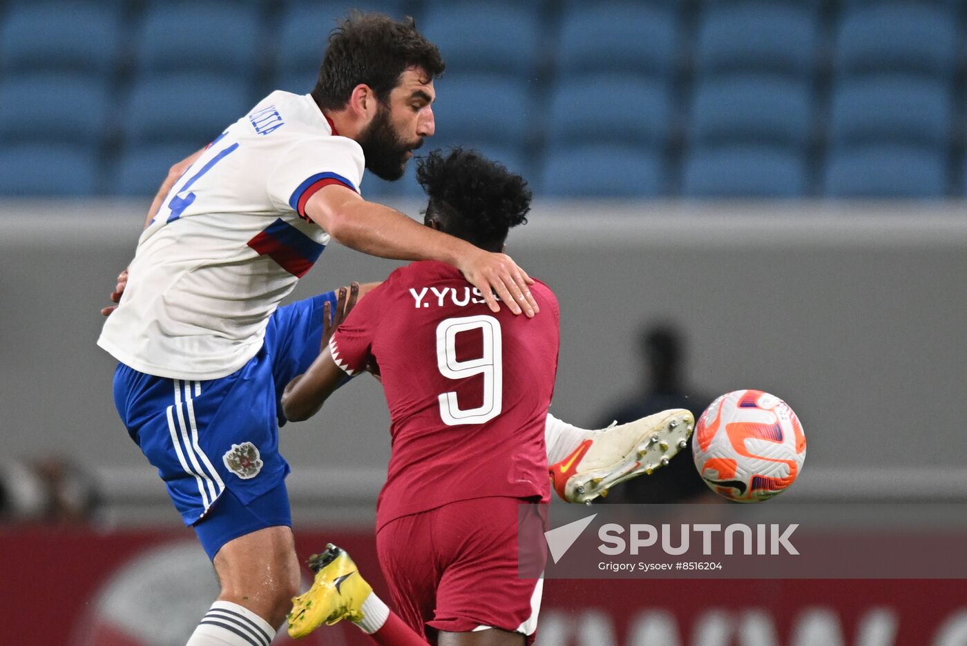 Qatar Soccer Friendly Qatar - Russia