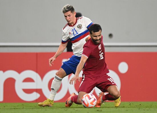 Qatar Soccer Friendly Qatar - Russia