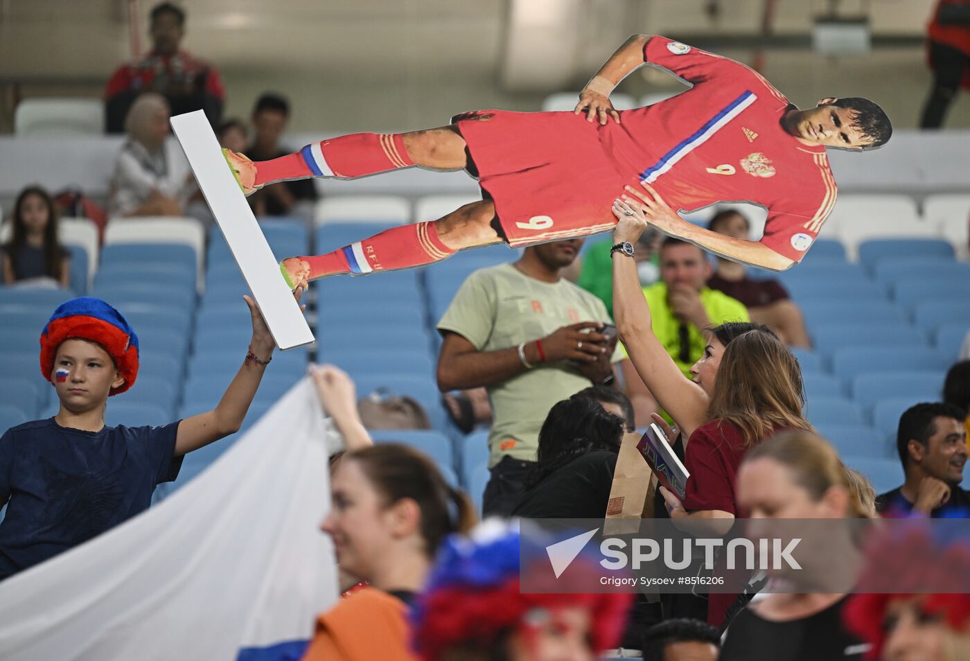 Qatar Soccer Friendly Qatar - Russia