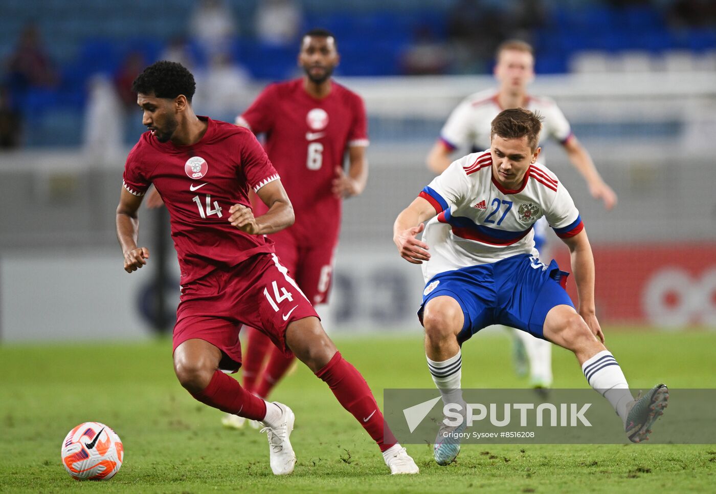 Qatar Soccer Friendly Qatar - Russia