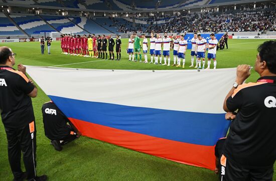 Qatar Soccer Friendly Qatar - Russia