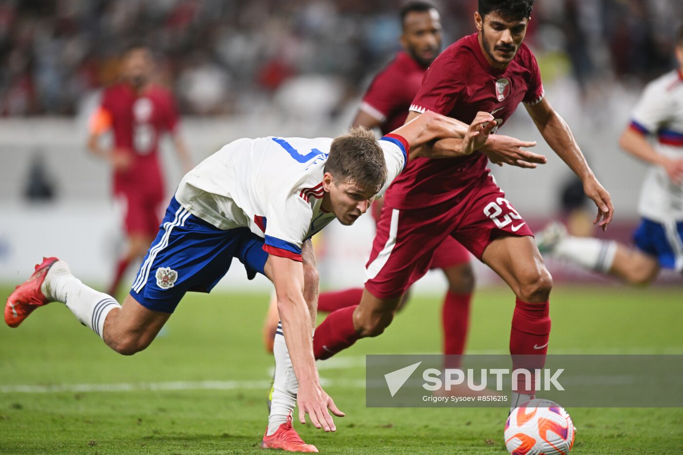 Qatar Soccer Friendly Qatar - Russia