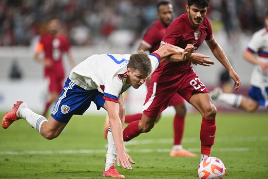 Qatar Soccer Friendly Qatar - Russia