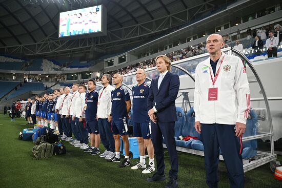 Qatar Soccer Friendly Qatar - Russia