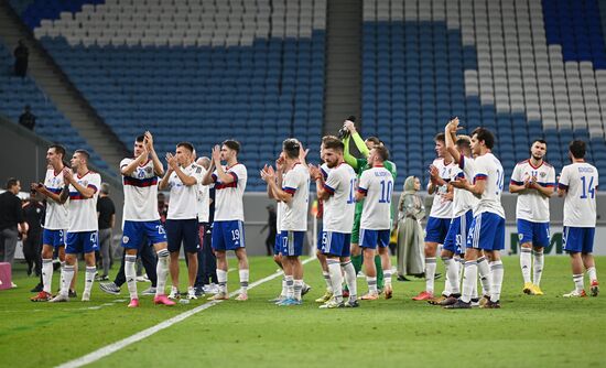 Qatar Soccer Friendly Qatar - Russia