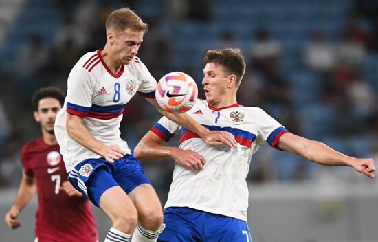 Qatar Soccer Friendly Qatar - Russia