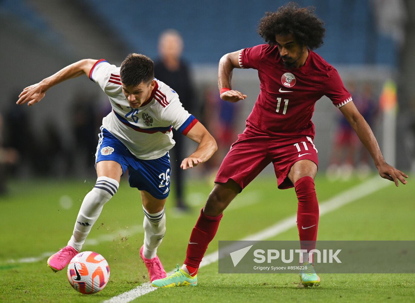 Qatar Soccer Friendly Qatar - Russia