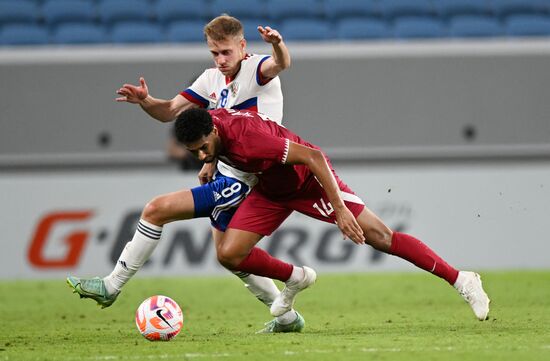 Qatar Soccer Friendly Qatar - Russia