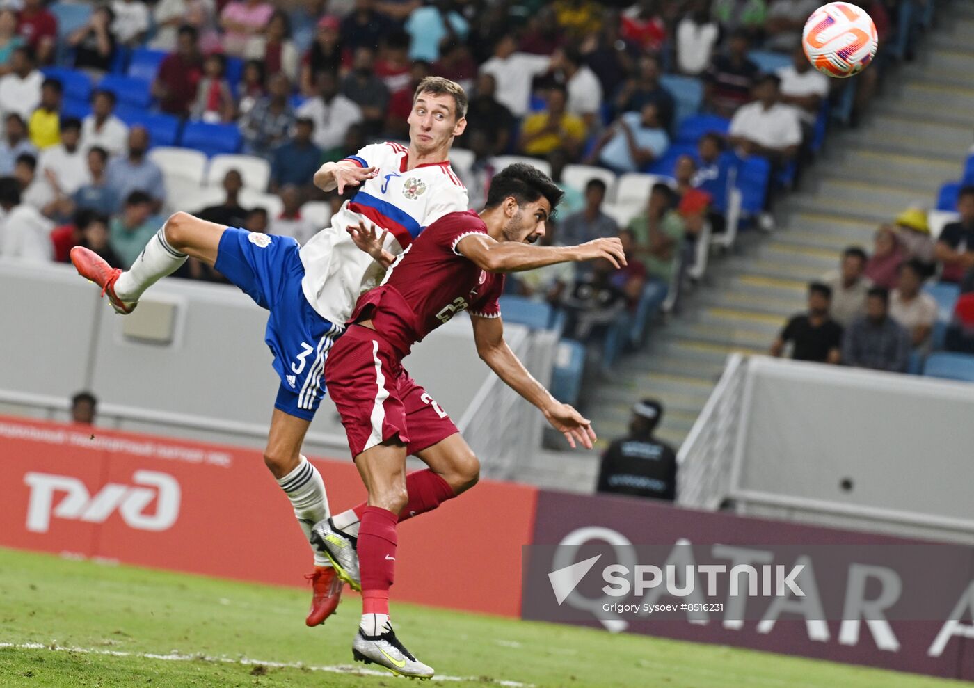 Qatar Soccer Friendly Qatar - Russia