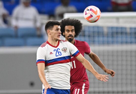 Qatar Soccer Friendly Qatar - Russia