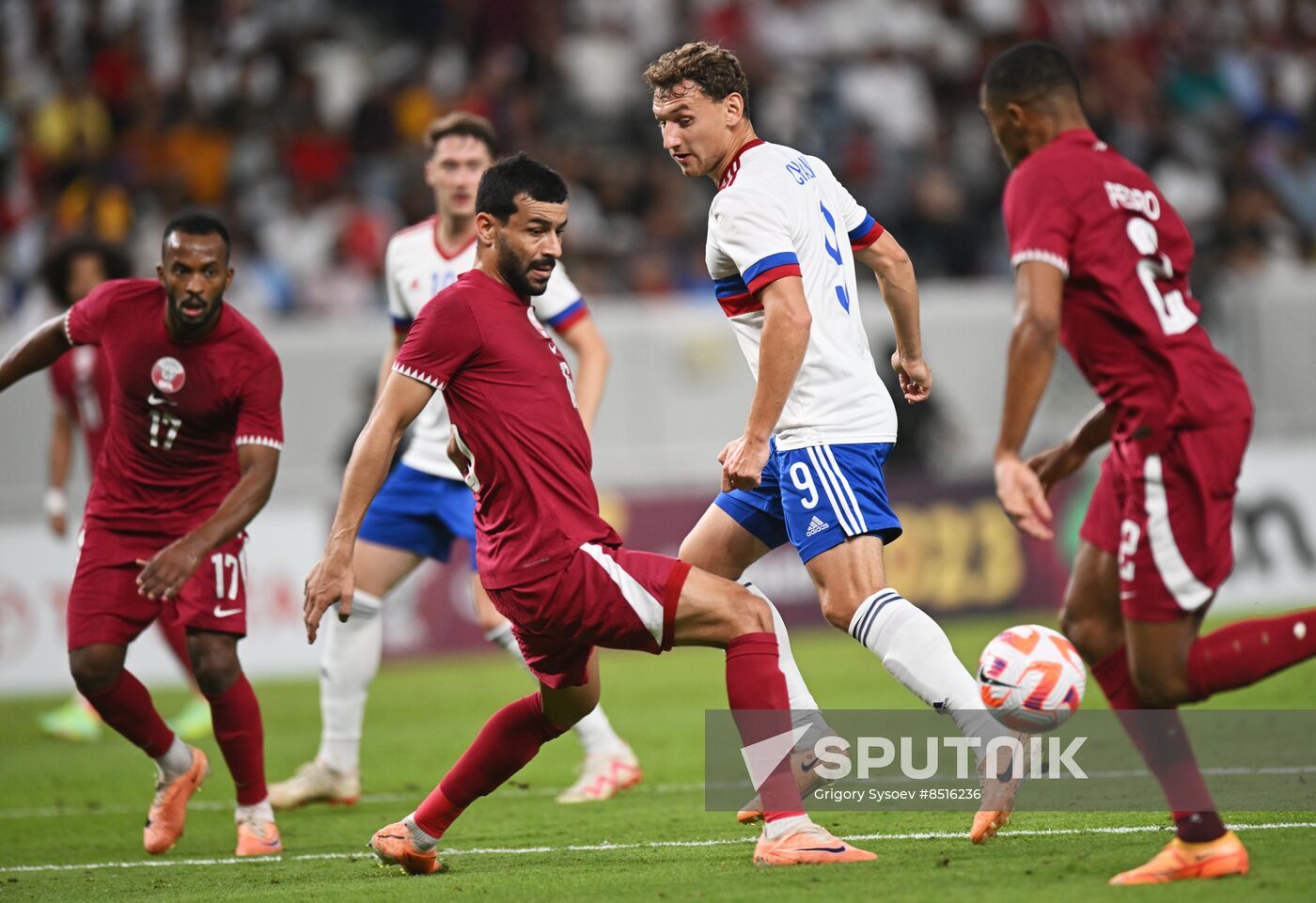 Qatar Soccer Friendly Qatar - Russia