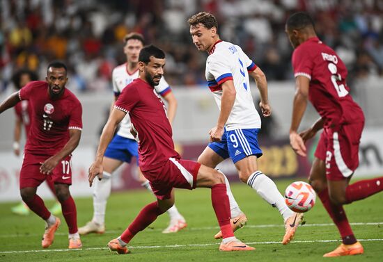 Qatar Soccer Friendly Qatar - Russia