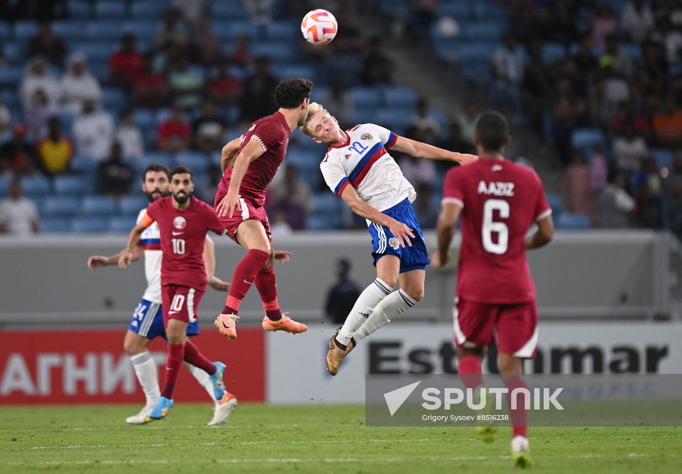 Qatar Soccer Friendly Qatar - Russia