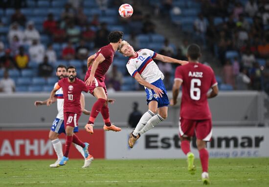 Qatar Soccer Friendly Qatar - Russia