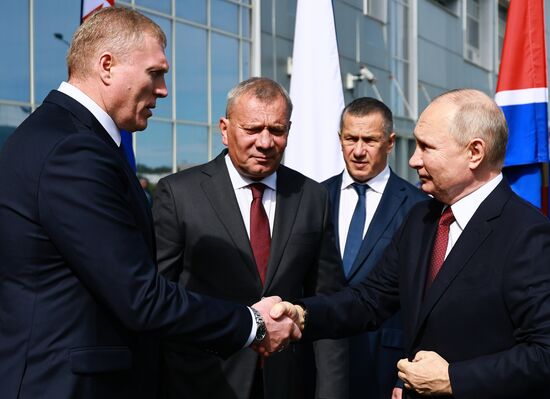 Russia Putin Far Eastern Federal District