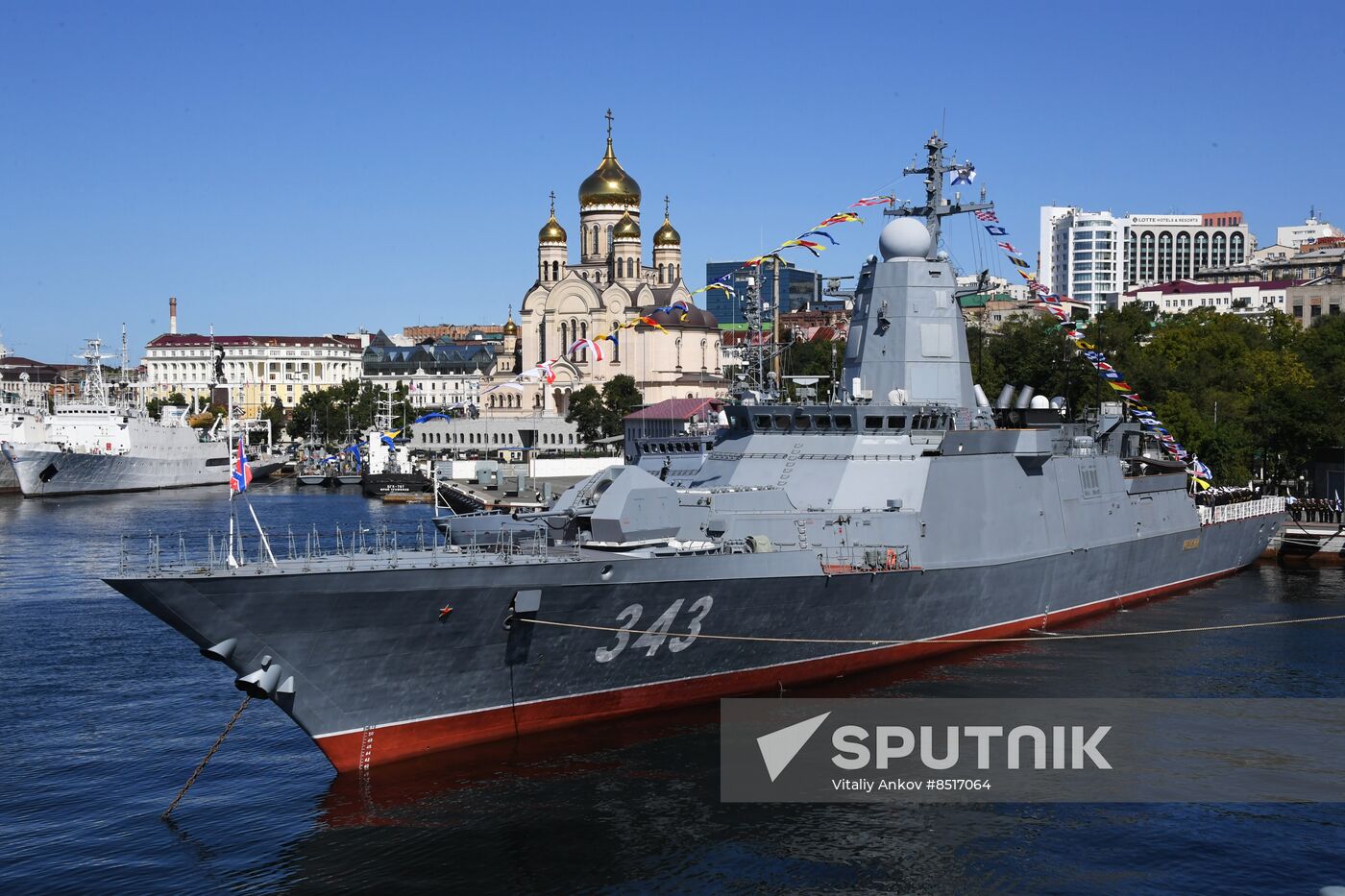 Russia Navy Rezkiy Corvette