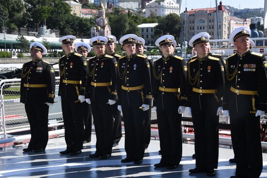 Russia Navy Rezkiy Corvette