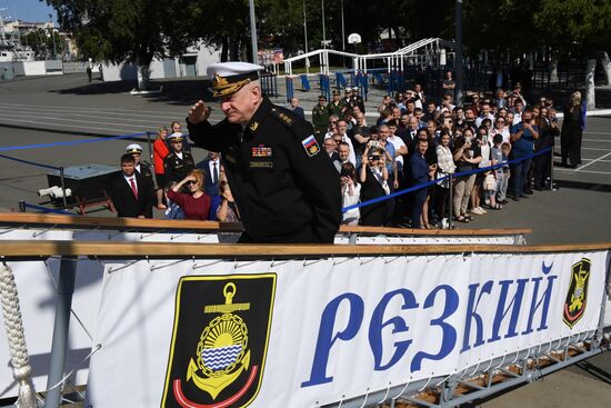 Russia Navy Rezkiy Corvette