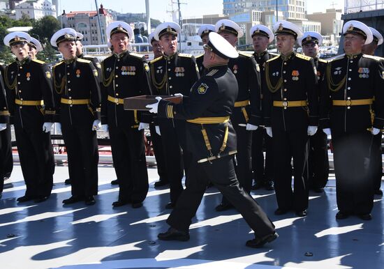 Russia Navy Rezkiy Corvette