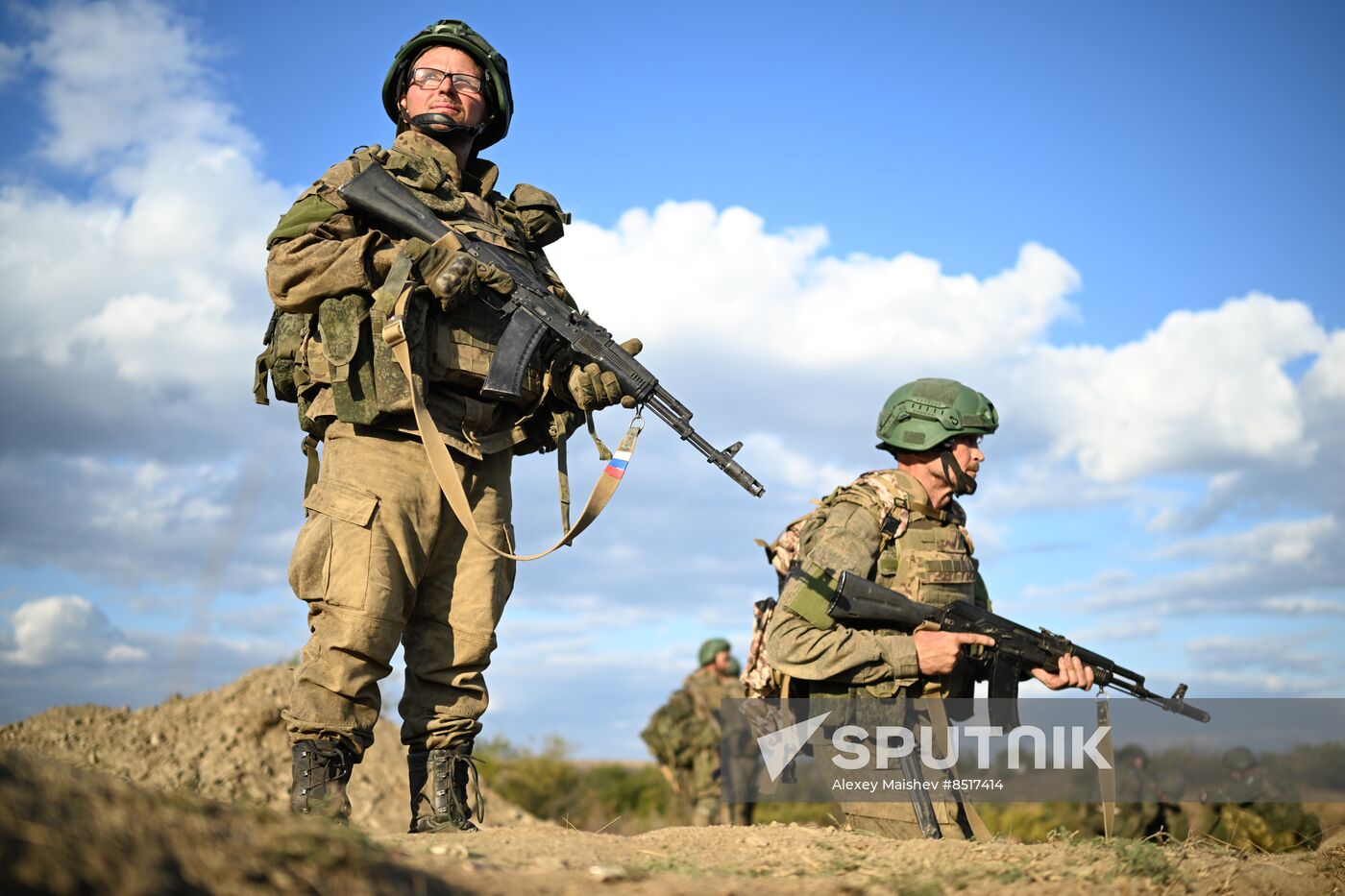 Russia Ukraine Military Operation Recruits Training