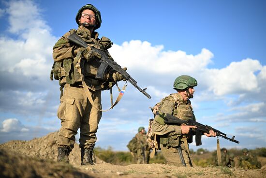 Russia Ukraine Military Operation Recruits Training