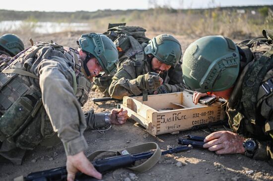 Russia Ukraine Military Operation Recruits Training