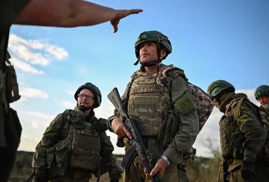 Russia Ukraine Military Operation Recruits Training