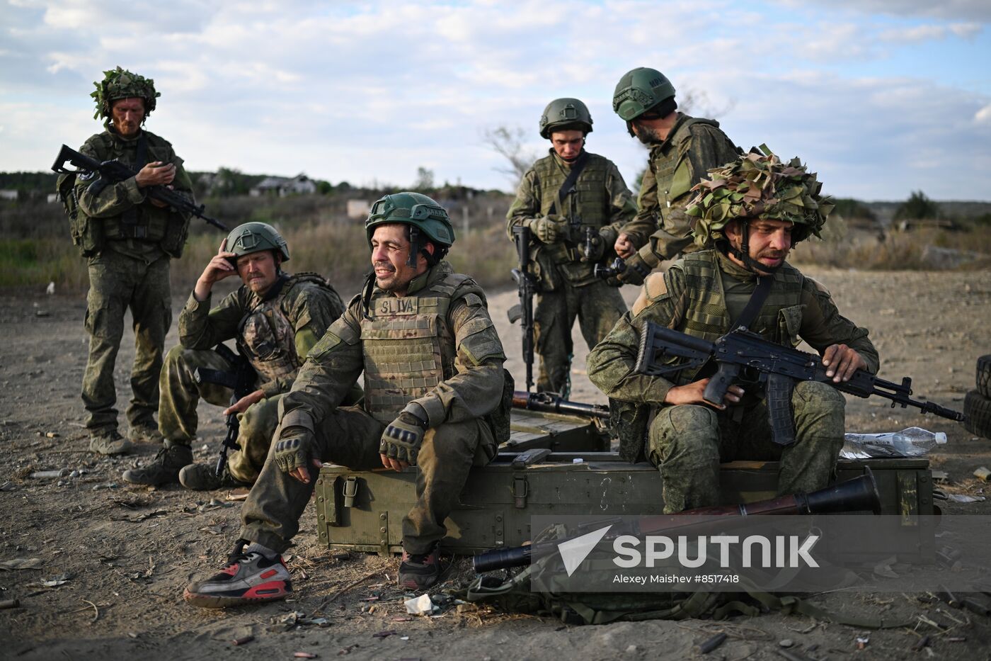 Russia Ukraine Military Operation Recruits Training