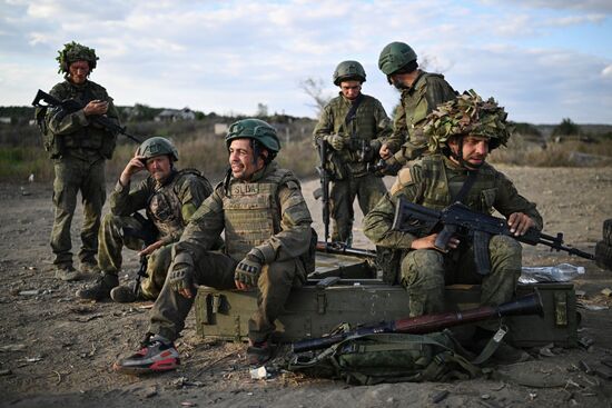 Russia Ukraine Military Operation Recruits Training