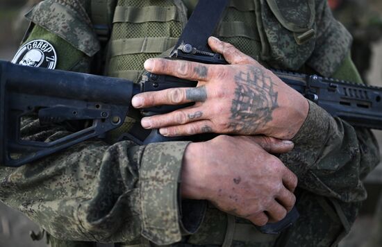 Russia Ukraine Military Operation Recruits Training