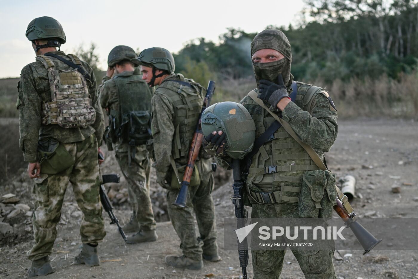 Russia Ukraine Military Operation Recruits Training