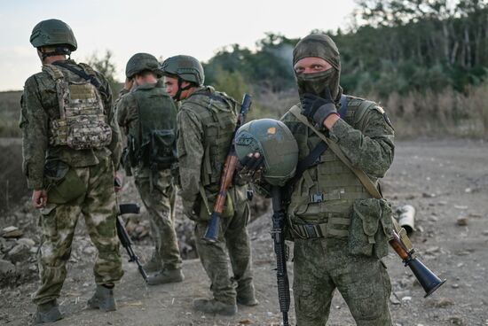 Russia Ukraine Military Operation Recruits Training