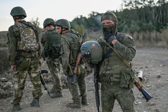 Russia Ukraine Military Operation Recruits Training