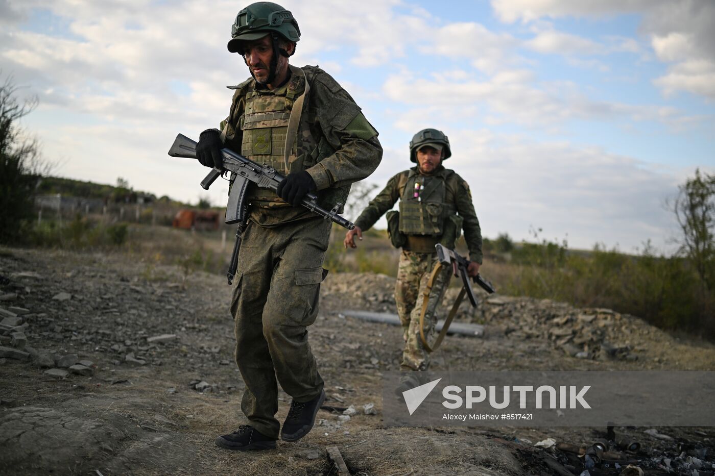 Russia Ukraine Military Operation Recruits Training