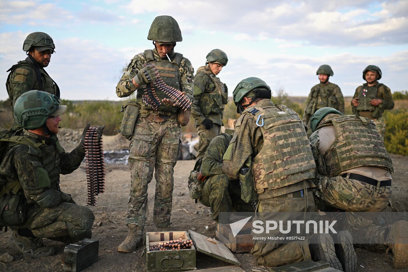 Russia Ukraine Military Operation Recruits Training