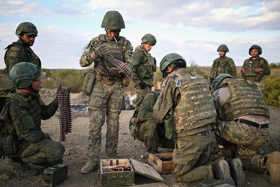 Russia Ukraine Military Operation Recruits Training