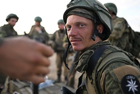 Russia Ukraine Military Operation Recruits Training