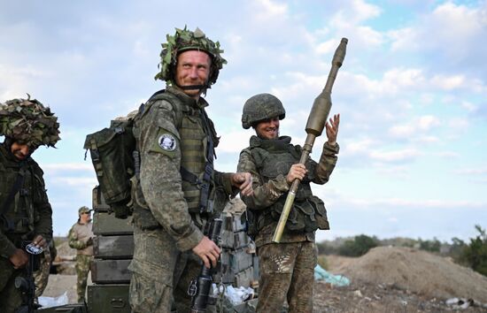 Russia Ukraine Military Operation Recruits Training