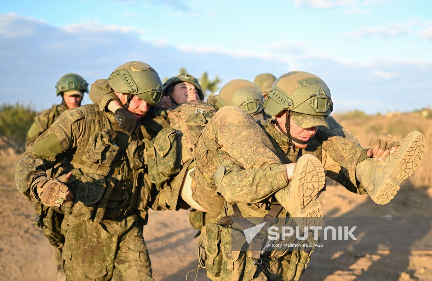 Russia Ukraine Military Operation Recruits Training