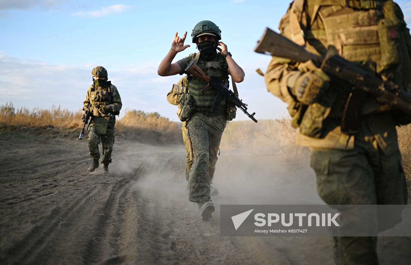 Russia Ukraine Military Operation Recruits Training