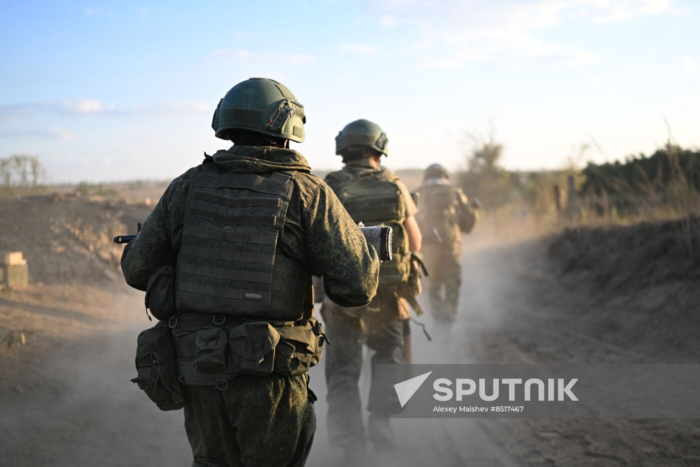 Russia Ukraine Military Operation Recruits Training