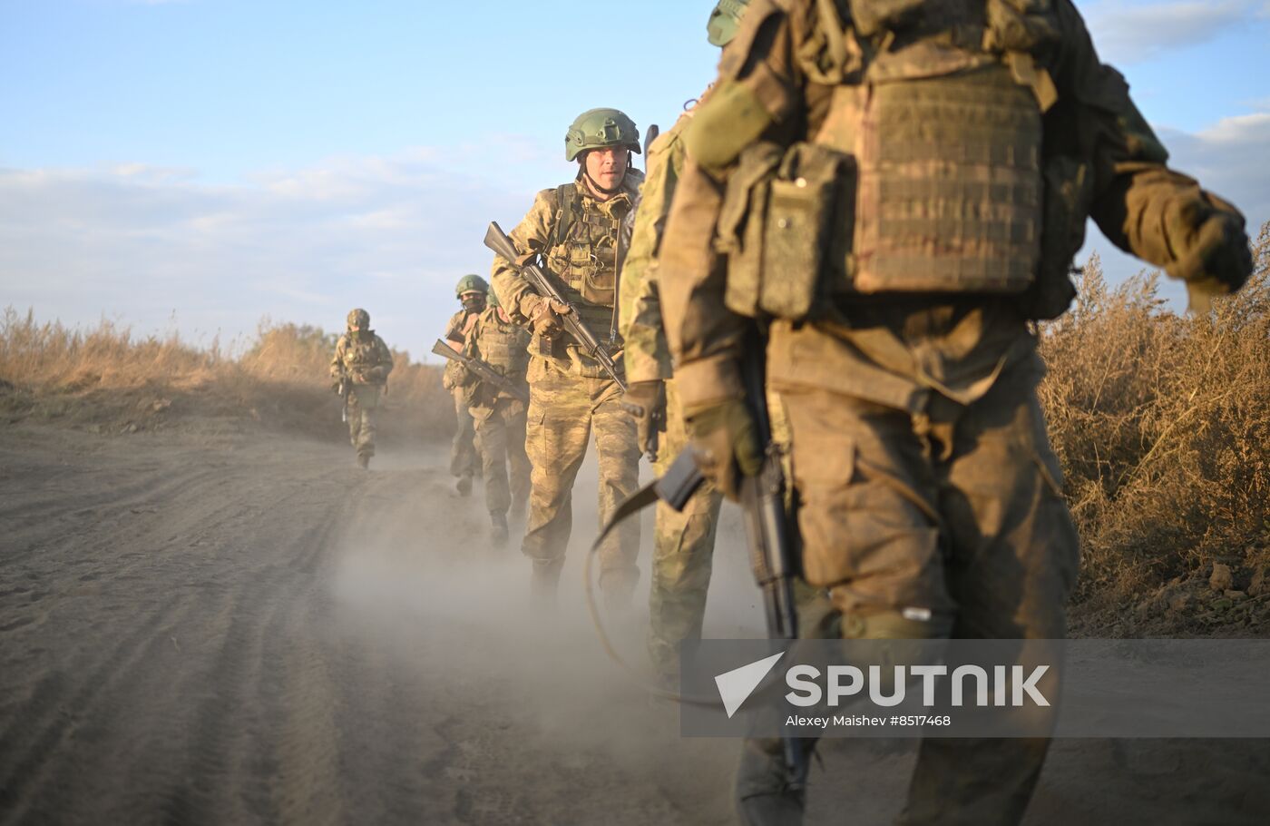 Russia Ukraine Military Operation Recruits Training