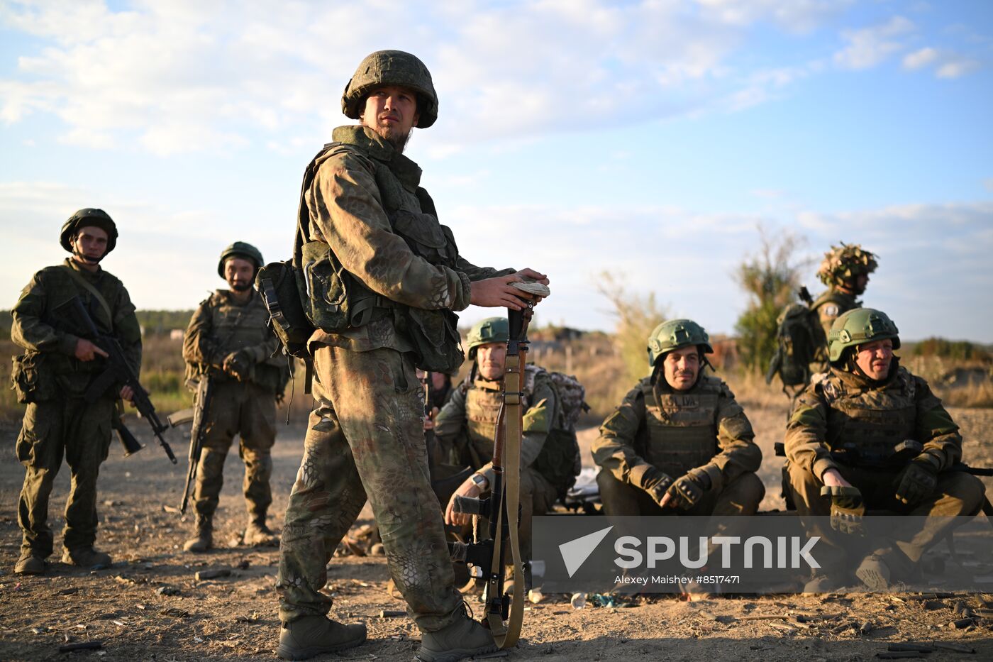 Russia Ukraine Military Operation Recruits Training