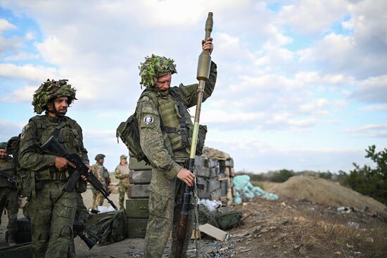 Russia Ukraine Military Operation Recruits Training
