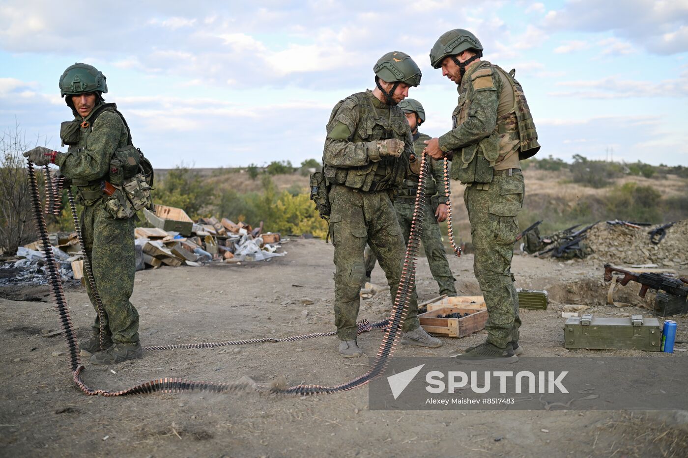 Russia Ukraine Military Operation Recruits Training