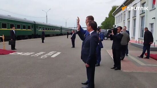 North Korean leader Kim Jong Un completes visit to Russia, departs home 