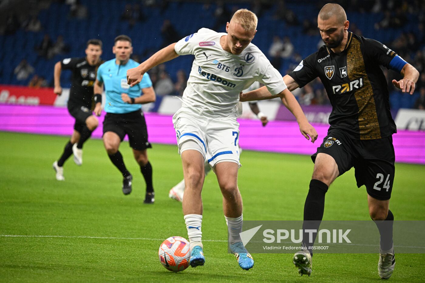 Russia Soccer Premier-League Dynamo - Pari NN