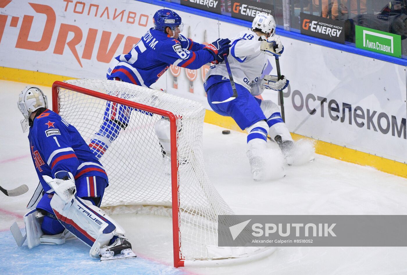 Russia Ice Hockey Kontinental League SKA - Dynamo