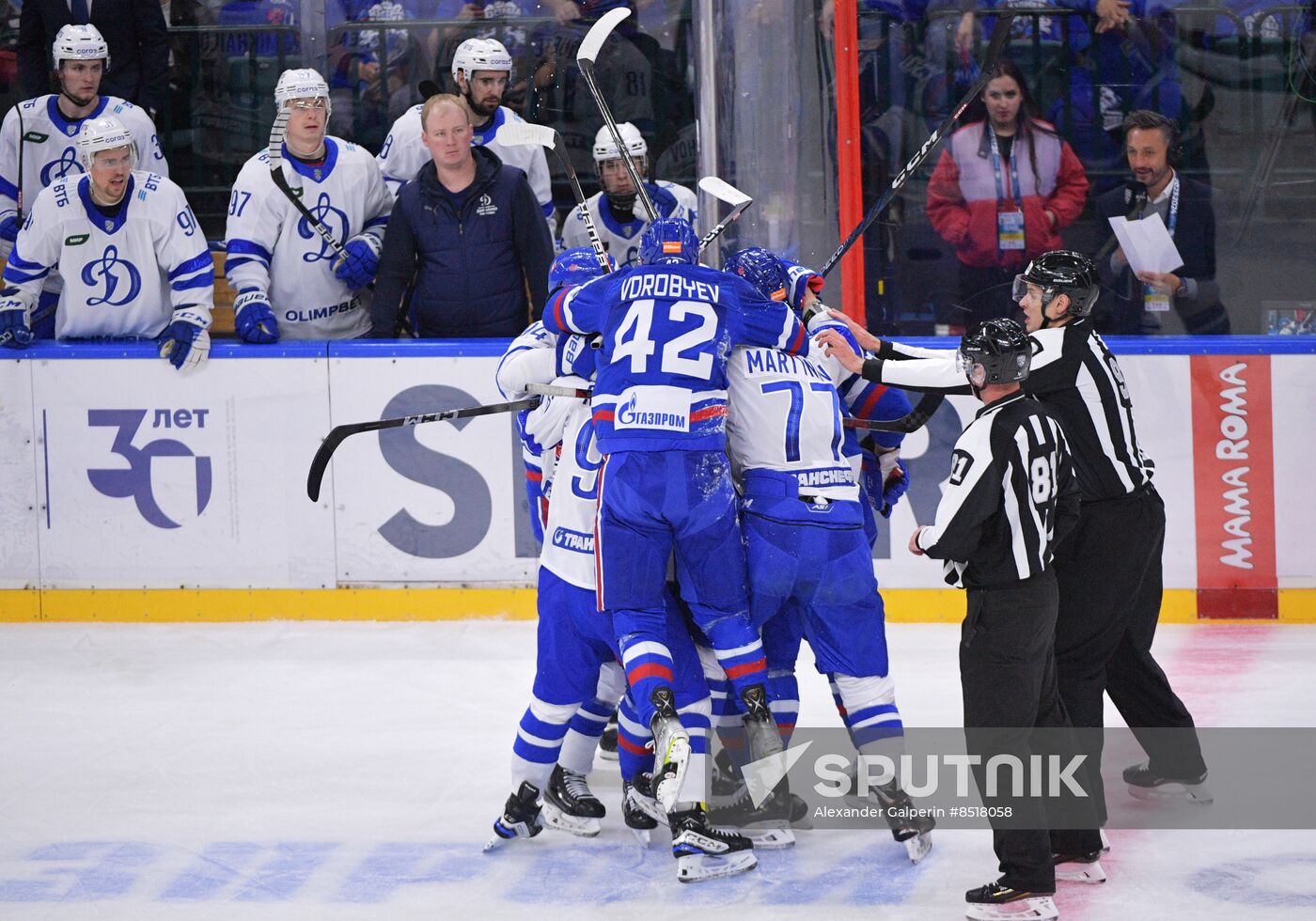 Russia Ice Hockey Kontinental League SKA - Dynamo